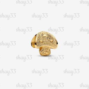 Pandora Textured Mushroom Mini Charm